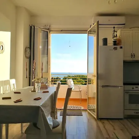 Yellow Building Apartment Durres