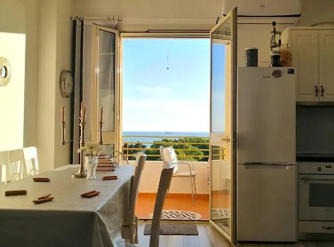 Yellow Building Apartment Durres